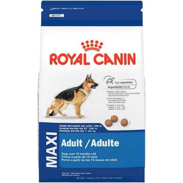 Royal Canin Maxi Large Breed Adult Dry Dog Food 35 Lb Walmart Com Walmart Com