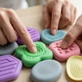 thumbnail image 7 of Fidget Toys Sensory Worry Stones for Kids Calming with Autism Texture Sensory Toys Anxiety Relief Fidgets for Adults Autistic Children 6Pcs, 7 of 7