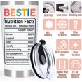 thumbnail image 3 of Bestie Gifts for Women Best Friend Tumbler - Best Friend Birthday Gifts for Besties, Friendships Gift for Women Female, Tumbler Travel Coffee Cup, 20 oz, 3 of 6