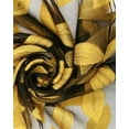 thumbnail image 6 of Wrapables® Sheer Silky Feeling Falling Leaves Long Scarf Wrap Shawl, Gold, 6 of 7