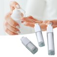 thumbnail image 3 of 15ml/30ml/50ml Refillable Bottle Portable Airless Lotion Vacuum Pump Cosmetic Bottle Makeup Tools For Travel, 3 of 4