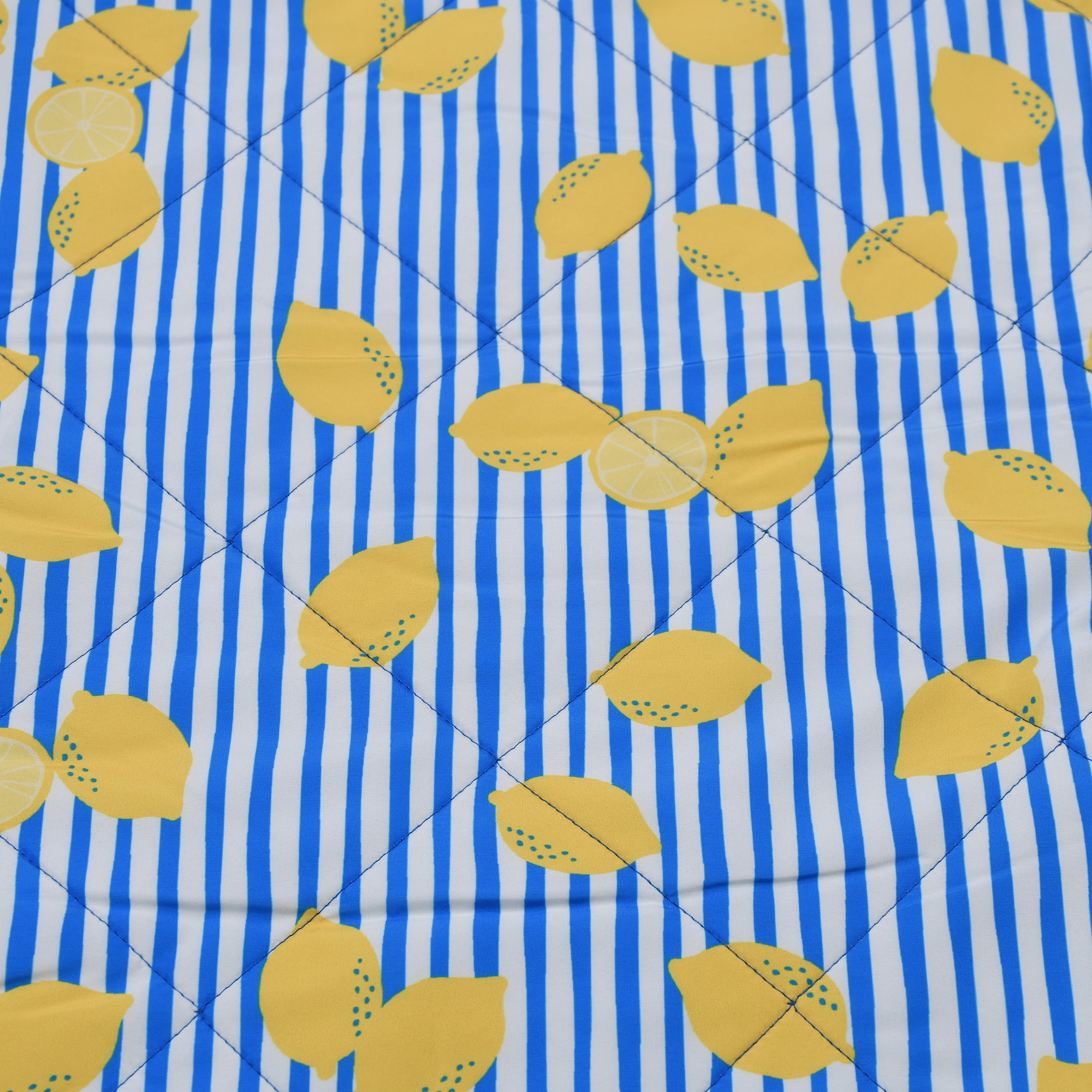 Mainstays Beach Blanket, Sand and Water Resistant, 79" x 59", Lemon