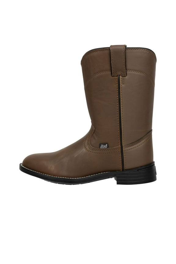 Justin Boots Mens Temple Round Toe Roper Mid Calf Boots
