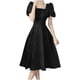 thumbnail image 2 of mfyjkho Vestidos casuales para mujer, Falda larga de mujer con escote, cintura estrecha y vestido elegante Vestidos de fiesta para mujer s, 2 of 5