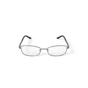 Walmart Womens 0413-09 Rectangular Prescription Eyeglasses with Case, Purple