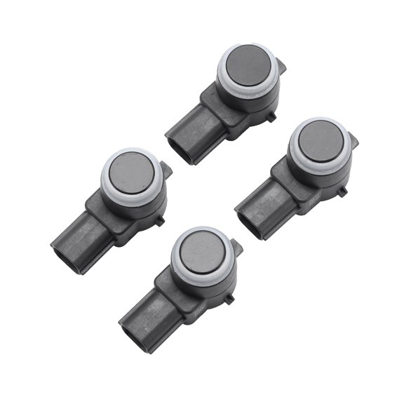 Unique Bargains 4 Pcs Bumper Backup Parking Sensor for Chevrolet Silverado for GMC Sierra 1500 2500 3500 HD 2007-2014 Reverse Parking Assist Sensor No.25855501 Black