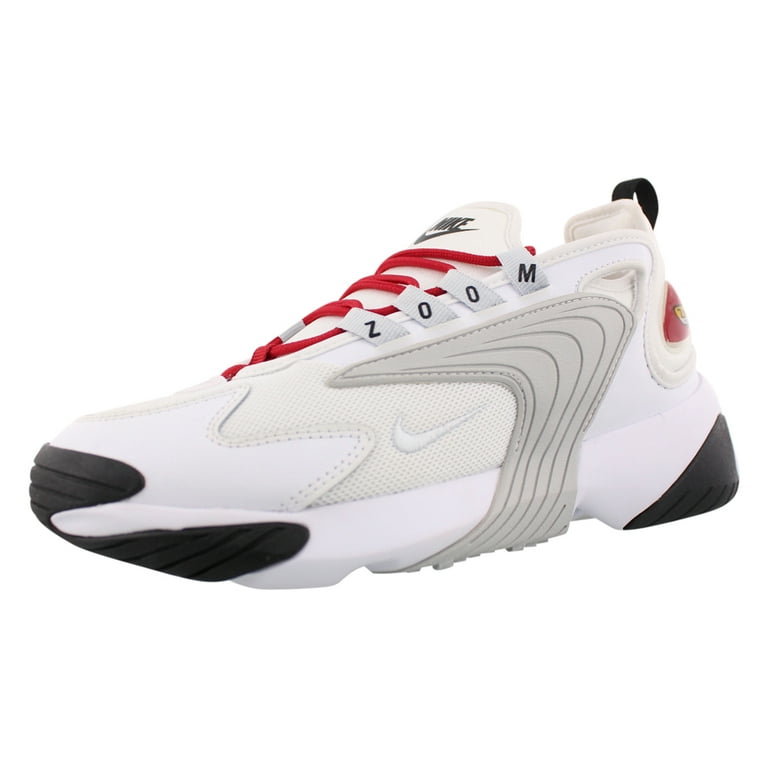 Nike Zoom 2K Womens 9.5, Color: White/Pure Platinum Red/Grey - Walmart.com