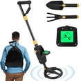 thumbnail image 1 of HLONK Metal Detector Adjustable Metal Detecting Tool Kit Gold Silver Finder Detector LCD Display Jewelry Coin Hunting Detector Metal Detecting Device for Kids Junior Youth, 1 of 8