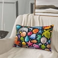 thumbnail image 5 of Honeii Underwater Diving Animals Decorative Throw Pillow Case - Elevate Your Couch, Sofa, or Bed with Stylish Home Decor, Perfect Gift Idea-20"x30", 5 of 6