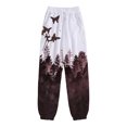thumbnail image 6 of Youmylove Women Pants Trousers Pocket Trouser Sweatpants Printed Comfy High Waist Workout Lounge Casual Joggers Pants Simple Workout Running Lounge Clothes, 6 of 6
