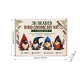 thumbnail image 2 of Seasonal 3D Beaded Gnome DIY Kit, 4-Piece Year-Round Craft Set, Create Spring, Summer, Fall & Winter Gnomes, Beginner Friendly Beading Kit for Adults & Teens, Relaxing Art Project, 2 of 7