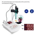 thumbnail image 3 of Benchtop Lab PH Meter, High Accuracy, Automatic Calibration, Multifunctional, Simple Operation, Suitable for Aquariums, Fish Tanks, Pools, Labs, 3 of 7