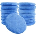 thumbnail image 1 of 15 Pcs Standard Microfiber Applicator Pads - Blue Wax Applicator, 1 of 6