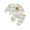 White, variant on Miaouyo 0-3T Toddler Baby Boys Autumn 2Pcs Clothing Sets Long Sleeve O Neck Striped Tops Drawstring Pants Sets