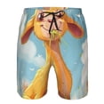 thumbnail image 3 of Fotbe Happy Goat In Meadow Trajes de Baño Estampados para Hombre, Shorts de Verano de Secado Rápido, Ropa de Playa, Bañadores-XX-Large, 3 of 6