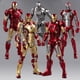 thumbnail image 2 of Figuras de acción de Marvel, Spiderman, Hulk, Pantera Negra, Thanos, Capitán América, Thor, Iron Man, vengadores de Marvel, juguetes para niños, regalos LIUWENJING unisex, 2 of 2