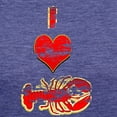 thumbnail image 3 of CafePress - Vintage I Heart Lobster T Shirt - Womens Tri-blend T-Shirt, 3 of 4
