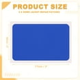 thumbnail image 2 of Uxcell 6Pcs Waterproof Self-Adhesive Nylon Repair Patch 3 x 2" Navy Blue, 2 of 7