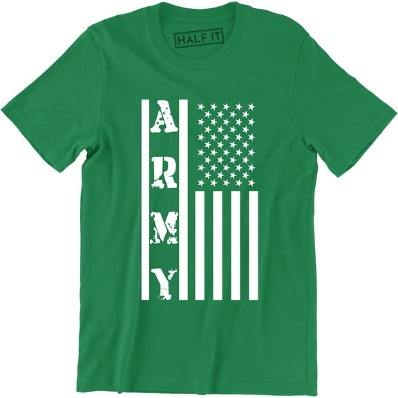 American Flag Political Us Army Patriotic Military Mens T-Shirt