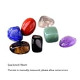 thumbnail image 6 of 7 Pcs Tumbled Polished Natural Healing Crystals Stones, Large Granule Natural Stone Chips Ornaments Irregular Stone Decorative Pebbles For Yoga Meditation Aromatherapy Decoration, 6 of 9