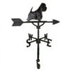 Montague Metal Products WV-262-SB 200 Series 32 In. Black West Highland White Terrier Weathervane