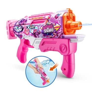 XSHOT Water Blaster Fast Fill Skins Hyperload Summer Toy Unicorn Splash 500ml by ZURU