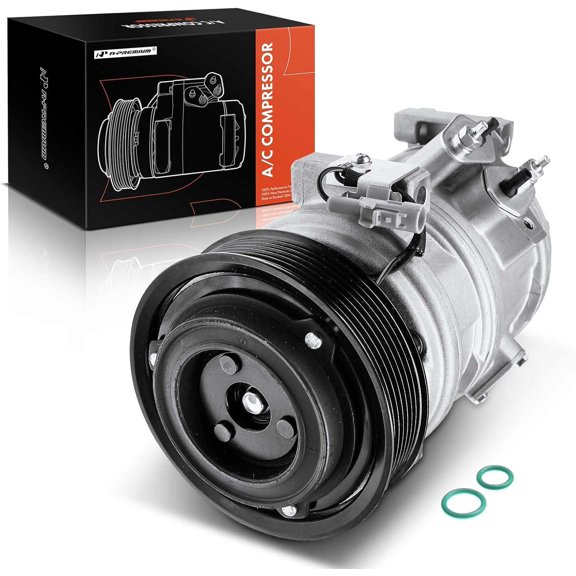 A-Premium AC Compressor with Clutch Compatible with Mitsubishi Montero 2001-2006 V6 3.5L 3.8L
