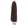 thumbnail image 2 of 18 in Afro Goddess Faux Locs Curly Crochet Braiding Dreadlocks Natural Hair, 2 of 2