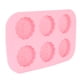 thumbnail image 1 of Molde De Chocolate, Molde De Pastel De Luna De 6 Rejillas Multiusos Inodoro Para Pasteles Para Postres, 1 of 8