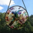 thumbnail image 2 of Customized Hummingbird Stained Glass, Hummingbird Suncatchers, Hummingbird Window Hangings, Stained Glass for Home Décor ALVQhP, 2 of 5