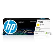 HP 210A Yellow Toner Cartridge - Sold Without Manufacturer Warranty