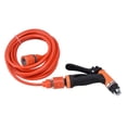 thumbnail image 3 of Hidrolavadora portátil de 12 V y 72 W con rosca macho G1/2, potente kit de lavado para vehículos domésticos, de jardín y de coche., 3 of 14