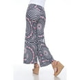 thumbnail image 3 of White Mark Women's Multicolor Geometric Palazzo Pants, 3 of 4