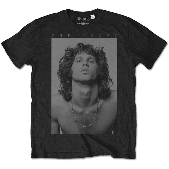 The Doors Unisex T-Shirt Jim Beads Boyfriend (Small)