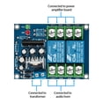 thumbnail image 2 of Becaristey Speaker Protection Circuit Board Power On Audio for Amplifier Relay Protector Module Loudspeaker Component Assembled, 2 of 6