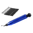 thumbnail image 1 of HILABEE Metal Deburring Tool with BS1010 Deburring Blade Rotary Shaft Blue, 1 of 9