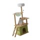 thumbnail image 5 of Torre para gatos de para gatos de interior, muebles de protección de varios niveles, torre de escalada para gatos, cama para gatos jugando , Green B, 40x55x140cm, 5 of 10