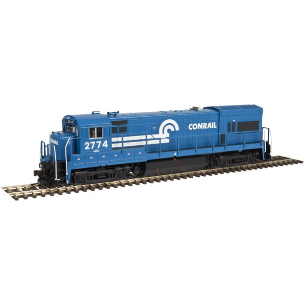 Atlas HO Scale GE U23B Diesel Low Hood Conrail/CR (Blue