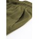 thumbnail image 4 of ABPHQTO Pantalones casuales sin cordones con cintura elástica y cordón verde para mujer con bolsillos, 4 of 5