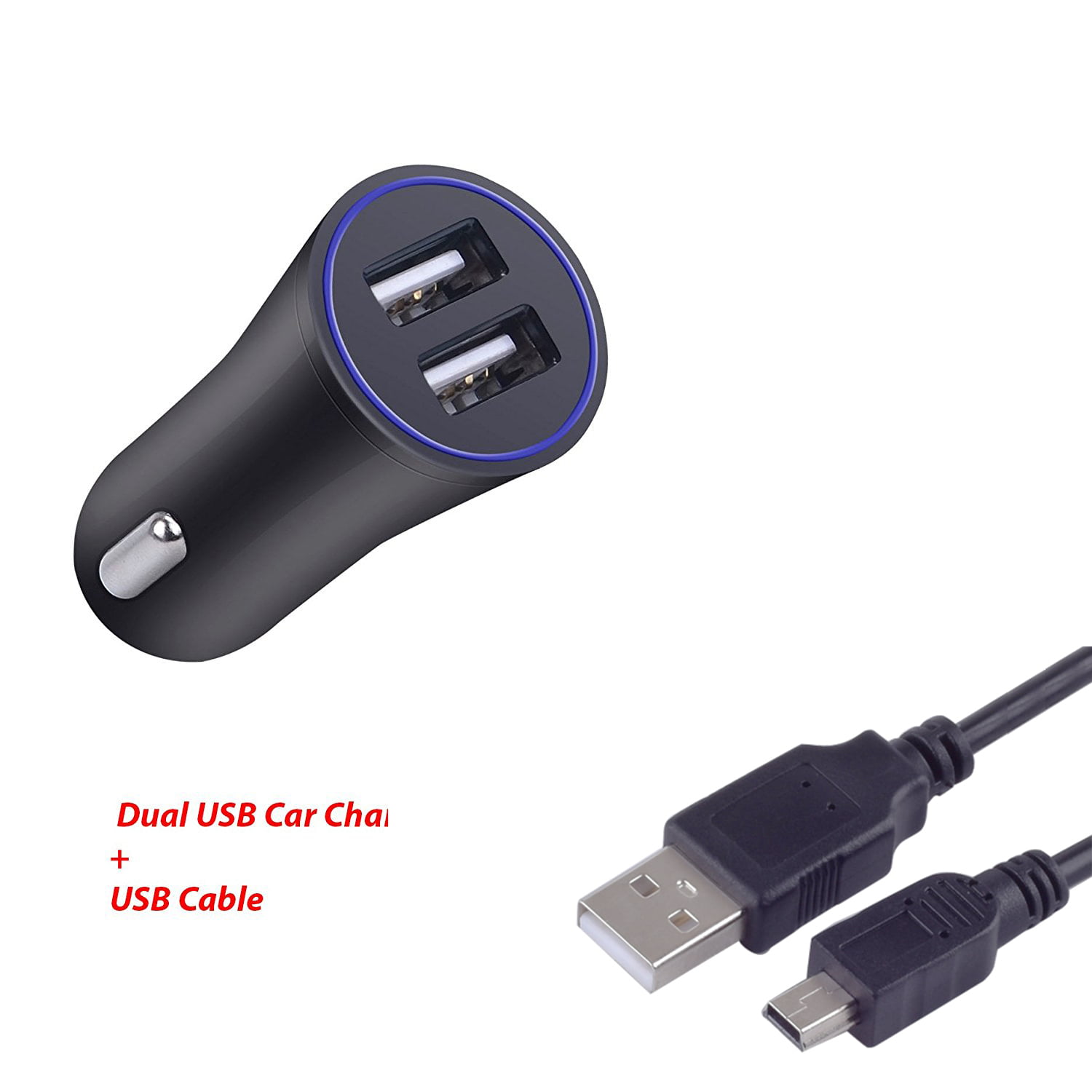 Hardwire USB Car Charger power cord for GARMIN nuvi 56 56lm 56lmt 55lmt Sat Nav 