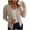 Beige, variant on Womens Fall Fashion 2023 Savings! Womens Casual Blazers Lapel Open Front Button Long Sleeve Work Office Jackets Blazer Plus Size Solid Color Cardigan Winter Outerwear for Women