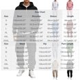 thumbnail image 3 of SELONE Mens 2 Piece Sets Joggers Big and Tall Full Zipper Hoodies Solid Cargo Pant with Pockets Fall Fashion Tracksuit, 3 of 9