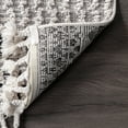 thumbnail image 6 of nuLOOM Talula Soft Textured Tassel Area Rug, 3' x 5', Talula Beige, 6 of 13