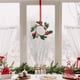 thumbnail image 4 of Guirnaldas navideñas, conos, adornos para puertas y ventanas, guirnaldas de frutas rojas de PVC, anillos, colgantes, adornos para el árbol de Navidad, 4 of 7