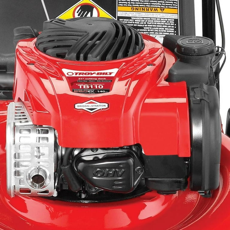 Troy Bilt TB110 140 cc 21 in Push Gas Lawn Mower with Briggs