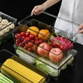 thumbnail image 6 of CIYISON Refrigerator Storage Box with Lid PET Drawer Type Transparent Food Organizer for Home Kitchen Vegetable Fruit Freezer for Fresh Boxes Container, 6 of 20