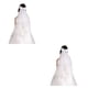 thumbnail image 2 of Minnieouse Niños Niñas Primera Comunión Velos Diadema Malla blanca Niños Niñas Velo de novia Tocado Blanco 60-80 cm 2piezas Minnieouse CBP044639, 2 of 5