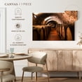 thumbnail image 4 of Elephant Stock Winery Wine Barrels Wall Art - Horizontal Canvas Wall Art - Hallway Wall Decor - Food And Drink Canvas - Brown And Orange Decor - 36" x 24", 4 of 7