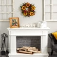thumbnail image 3 of Nearly Natural 4275 27 in. Sunflower Berry Artificial Wreath, 3 of 4