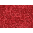 thumbnail image 1 of Ahgly Company Machine Washable Indoor Rectangle Transitional Red Area Rugs, 2' x 5', 1 of 7